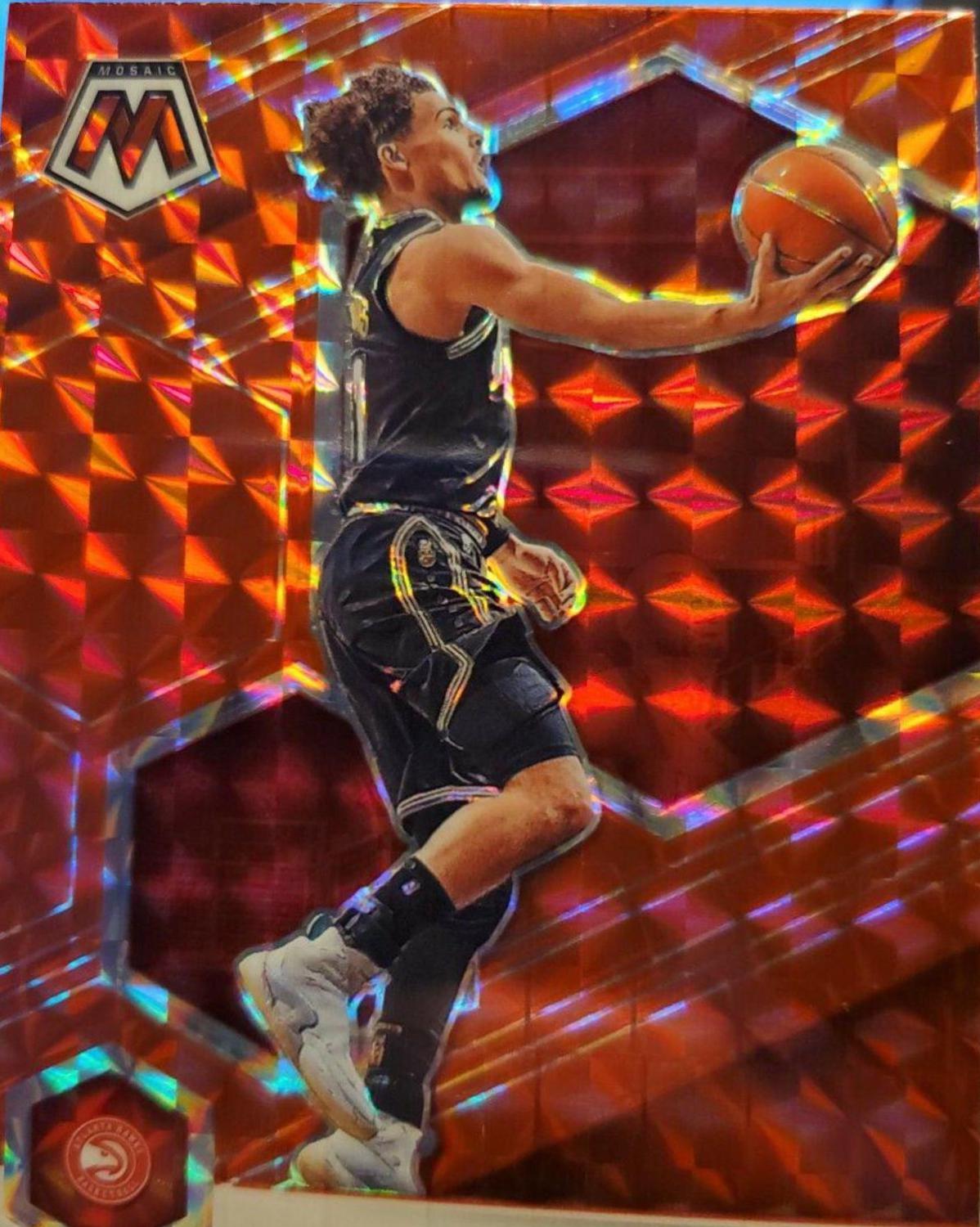 Trae Young [Red Mosaic] #18