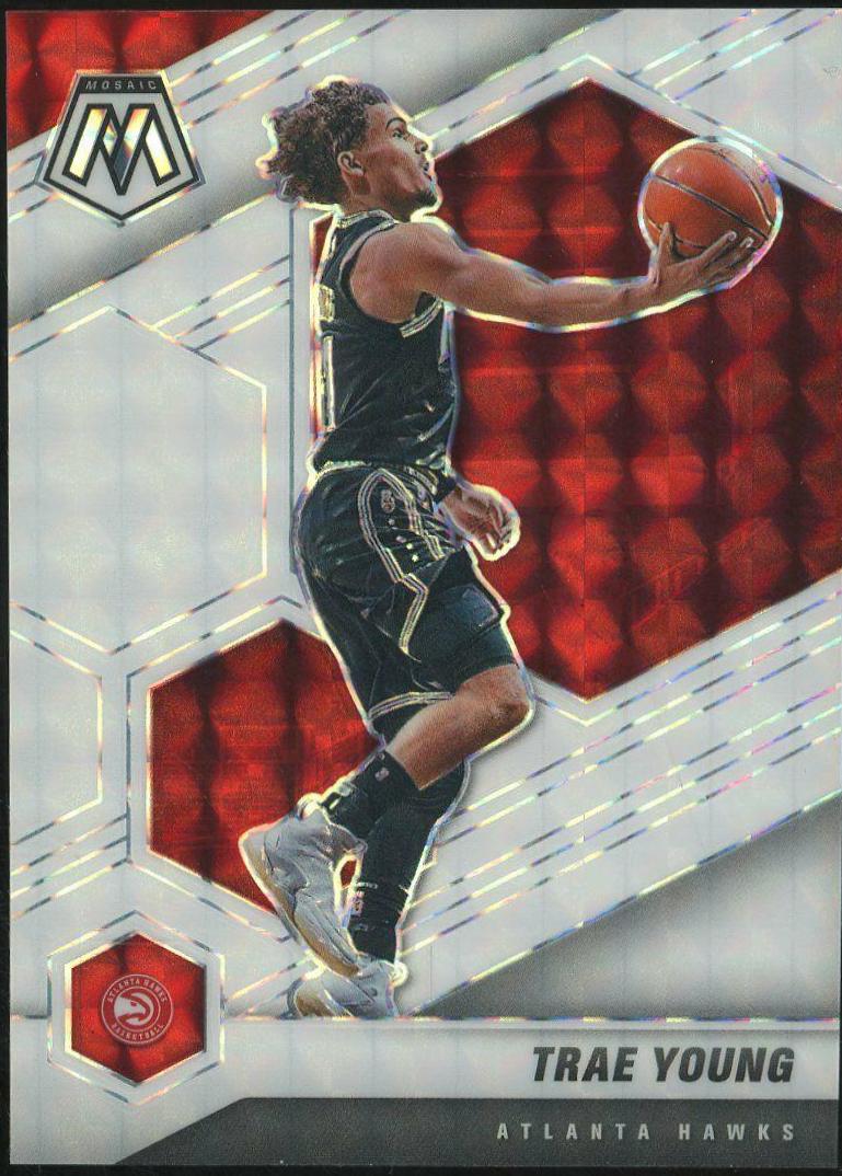 Trae Young [White Mosaic] #18