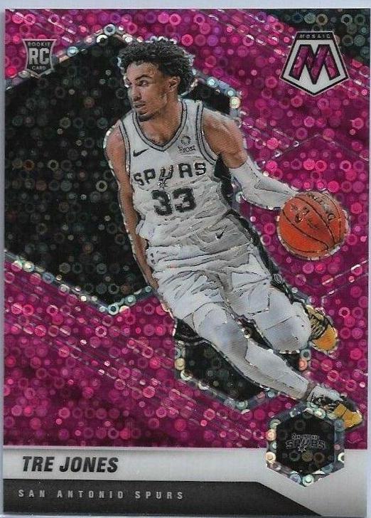 Tre Jones [Fast Break Pink] #243