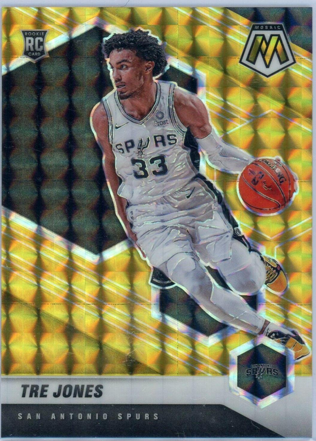 Tre Jones [Gold Mosaic] #243