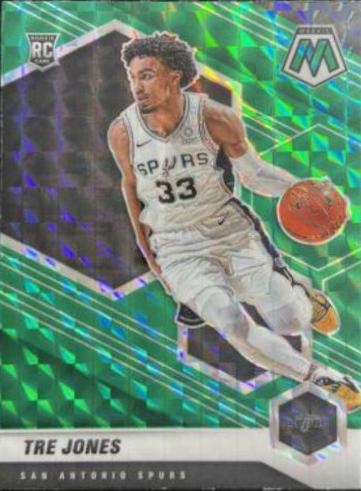 Tre Jones [Green Mosaic] #243