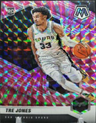 Tre Jones [Pink Swirl] #243