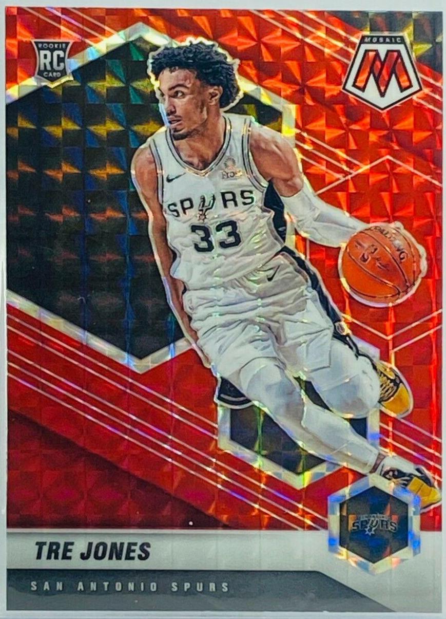 Tre Jones [Red Mosaic] #243