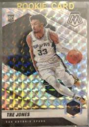 Tre Jones [White Mosaic] #243