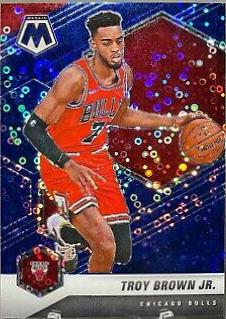 Troy Brown Jr. [Blue Mosaic] #11