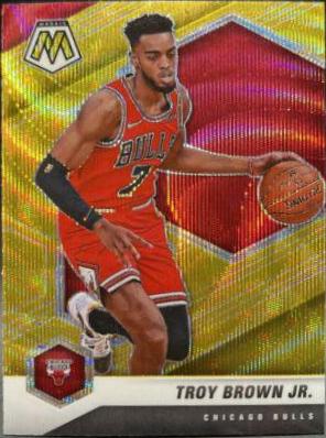 Troy Brown Jr. [Gold Wave] #11