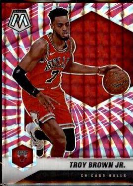 Troy Brown Jr. [Pink Swirl] #11