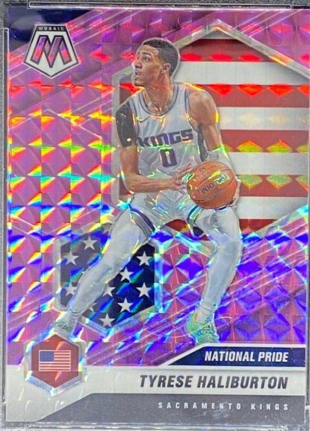 Tyrese Haliburton [Purple Mosaic] #258