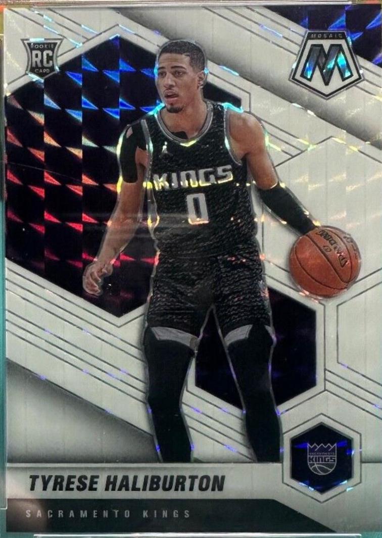 Tyrese Haliburton [White Mosaic] #204