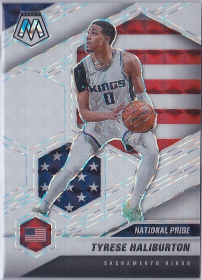 Tyrese Haliburton [White Mosaic] #258