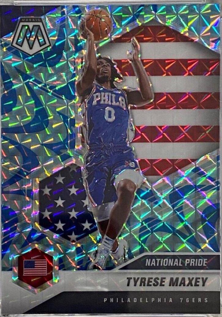 Tyrese Maxey [Blue Fluorescent] #259