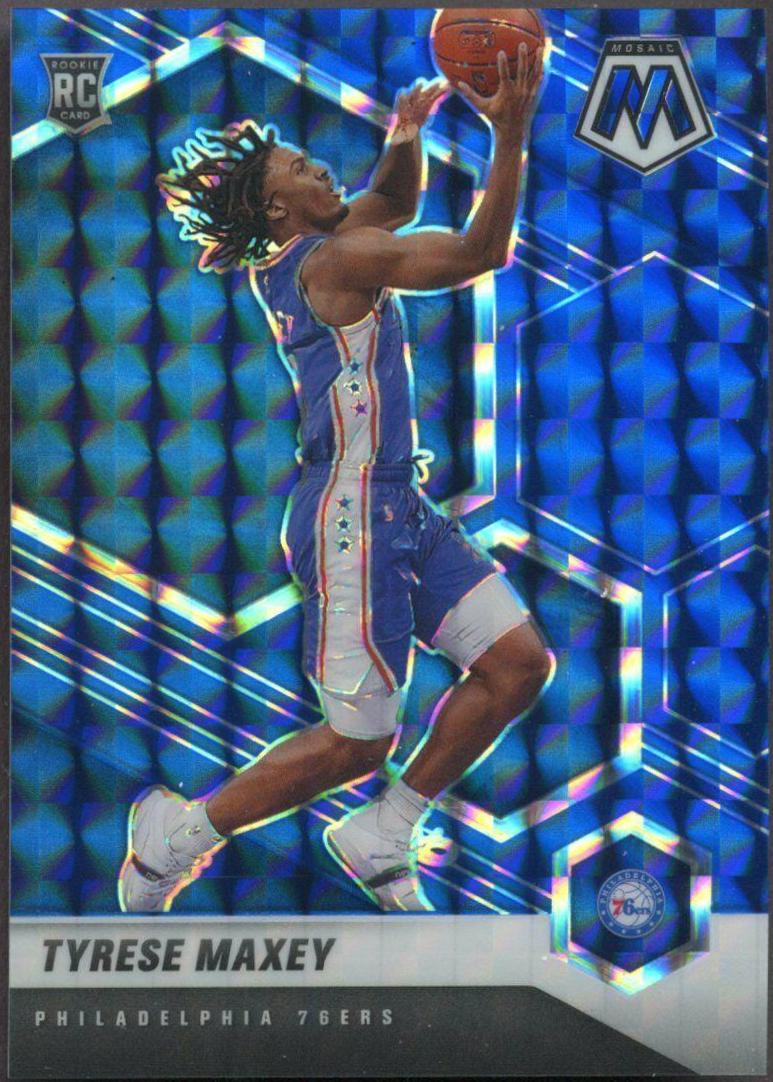 Tyrese Maxey [Blue Mosaic] #203