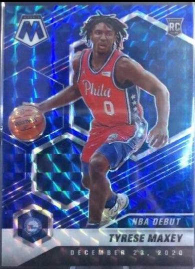 Tyrese Maxey [Blue Mosaic] #263
