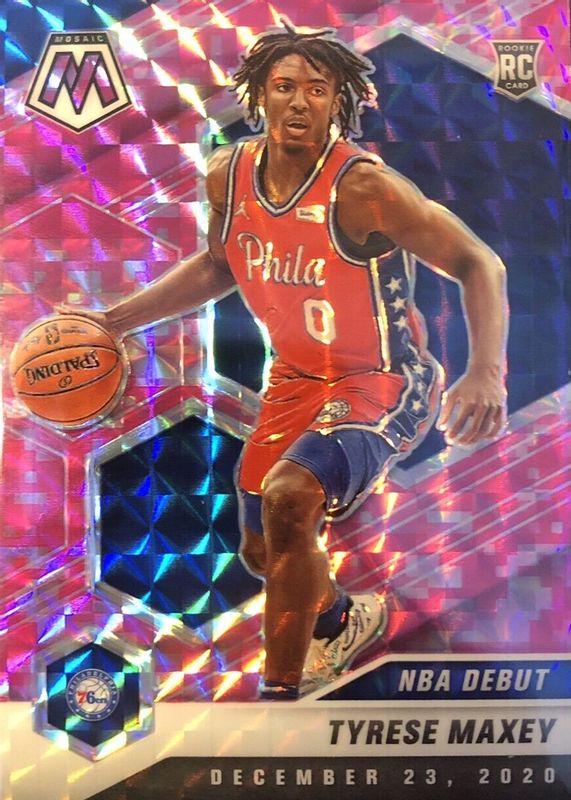 Tyrese Maxey [Camo Pink] #263
