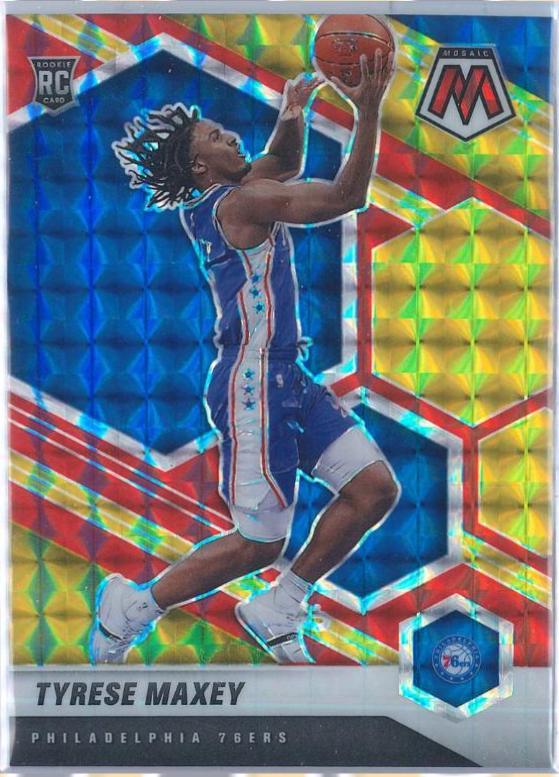 Tyrese Maxey [Choice Fusion Red & Yellow] #203