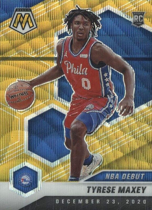 Tyrese Maxey [Gold Wave] #263