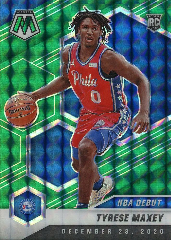 Tyrese Maxey [Green Mosaic] #263