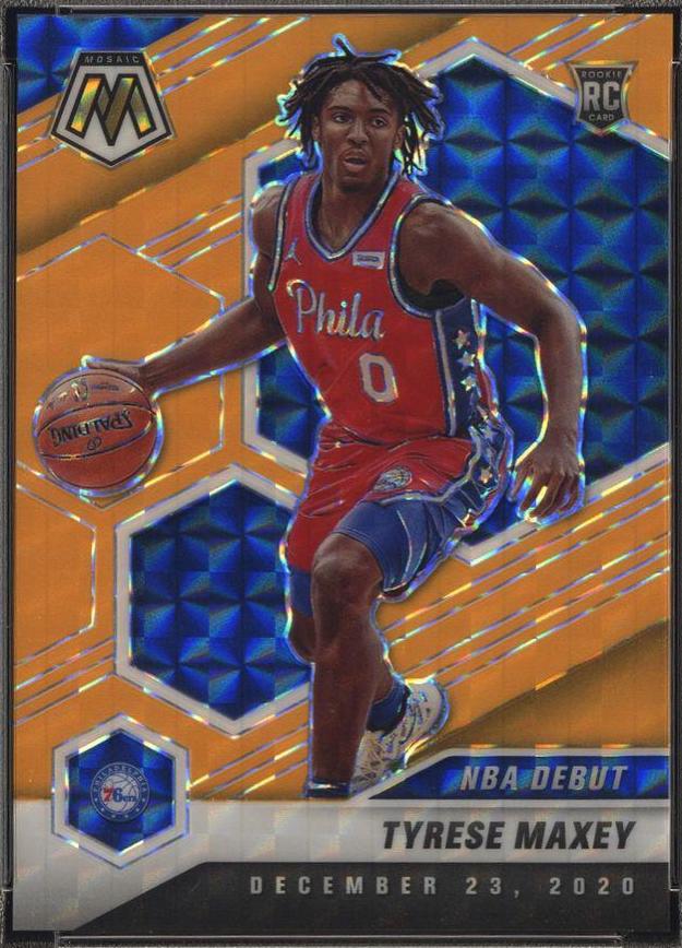 Tyrese Maxey [Orange Fluorescent] #263