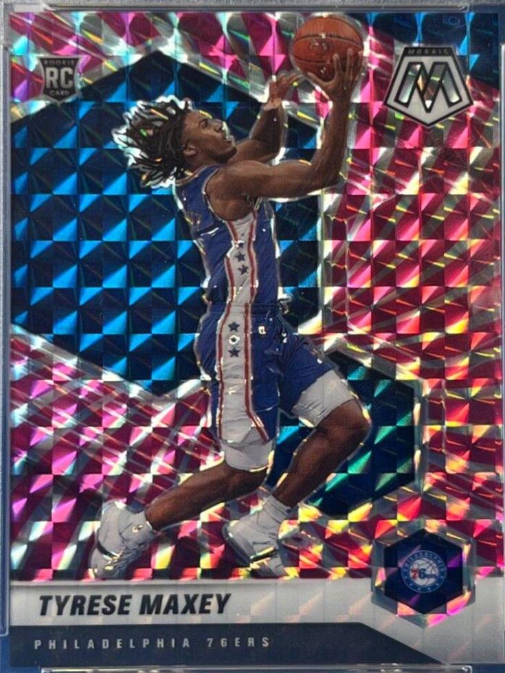 Tyrese Maxey [Pink Swirl] #203