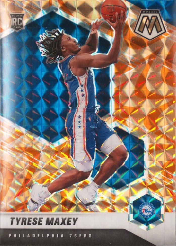 Tyrese Maxey [Reactive Orange] #203