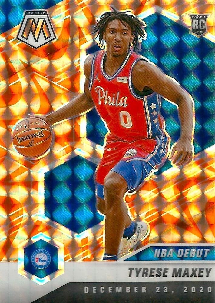 Tyrese Maxey [Reactive Orange] #263