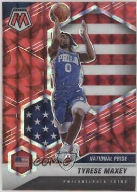 Tyrese Maxey [Reactive Red] #259