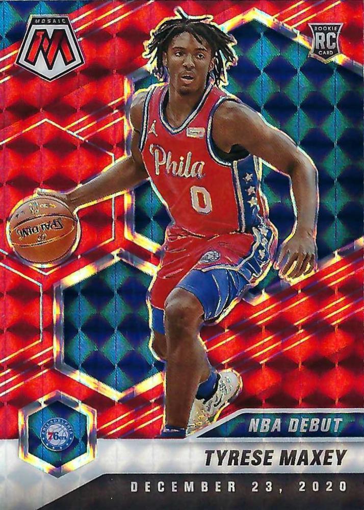 Tyrese Maxey [Reactive Red] #263