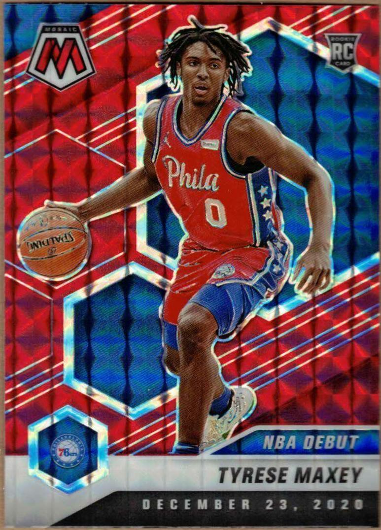 Tyrese Maxey [Red Mosaic] #263