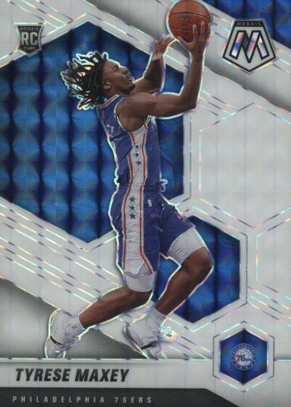 Tyrese Maxey [White Mosaic] #203