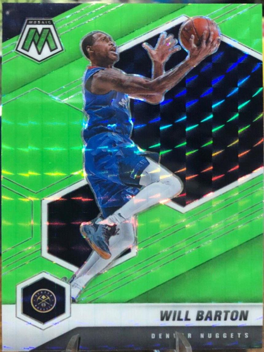 Will Barton [Green Fluorescent] #158