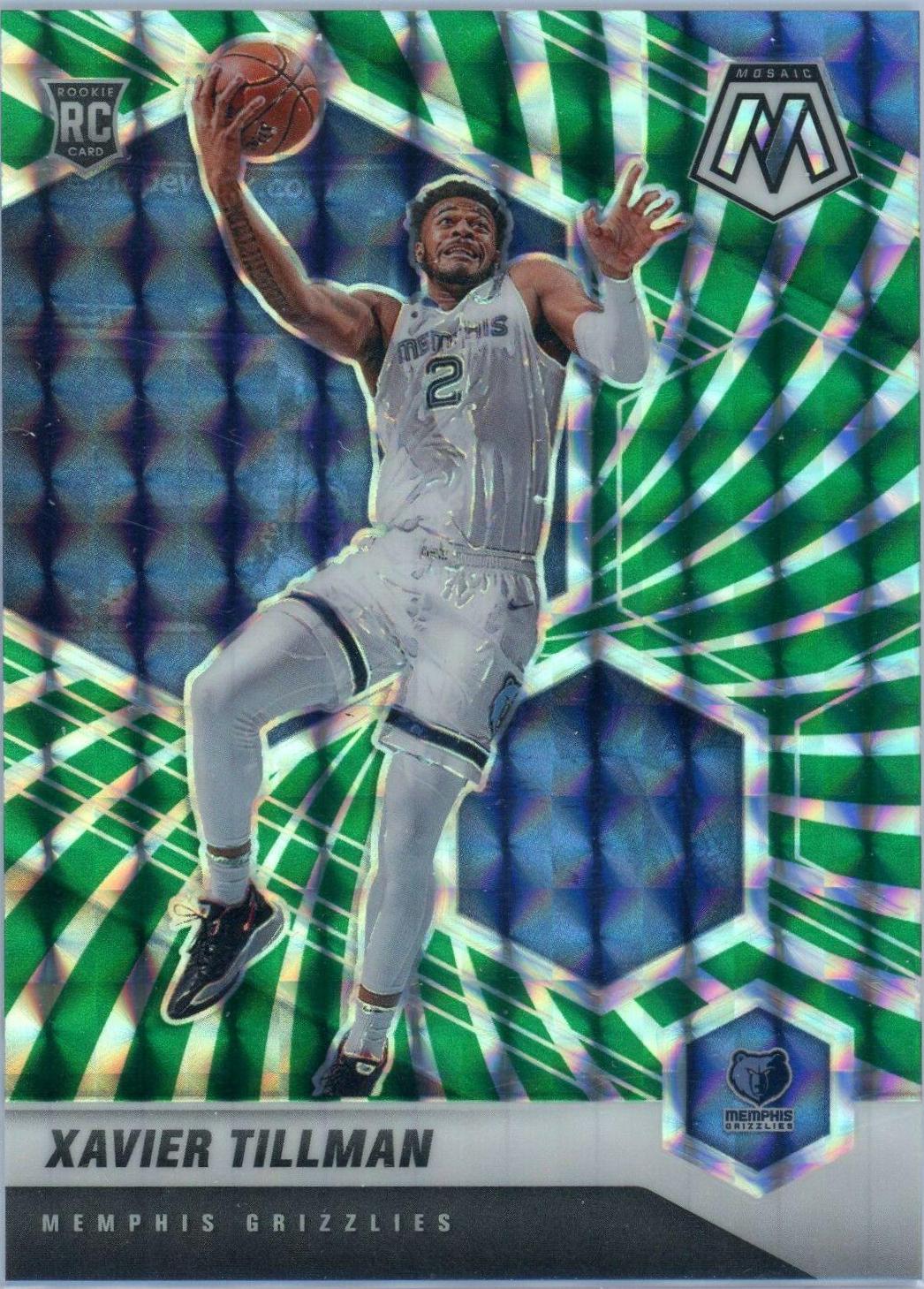 Xavier Tillman [Green Swirl] #213