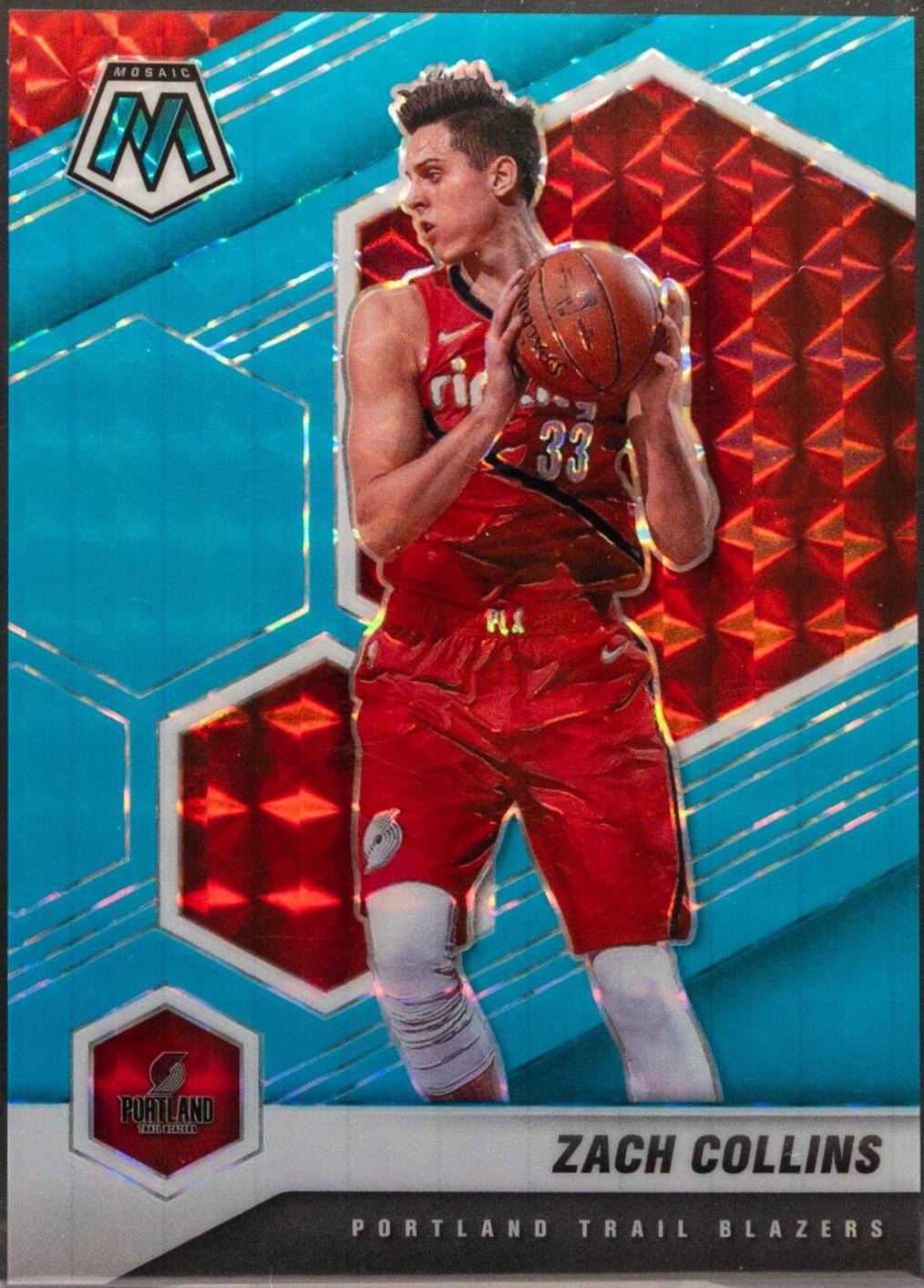 Zach Collins [Blue Fluorescent] #154