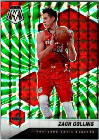 Zach Collins [Green Swirl] #154