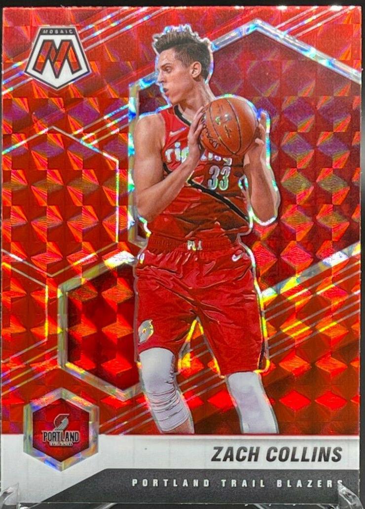 Zach Collins [Red Mosaic] #154