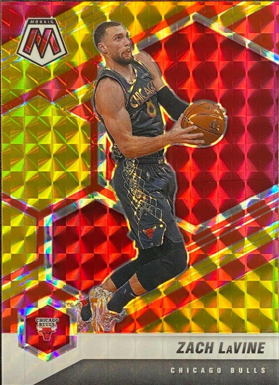 Zach LaVine [Choice Fusion Red & Yellow] #66