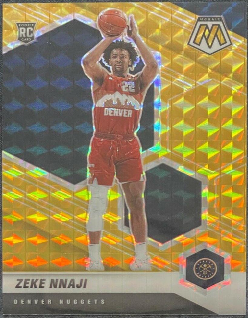 Zeke Nnaji [Gold Mosaic] #231