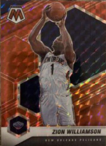 Zion Williamson [Red Mosaic] #49