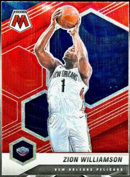 Zion Williamson [Red Wave] #49