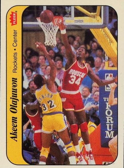 Akeem Olajuwon #9