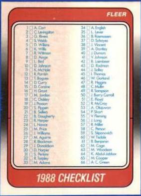 Checklist 1-132 #132