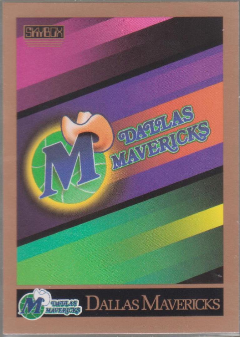 Dallas Mavericks Team Checklist #333