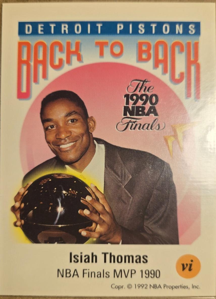 Joe Dumars / Isiah Thomas #VI