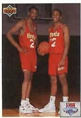 NBA Draft Checklist: Stacey Augmon / Rodney Monroe [Hologram Back] #1