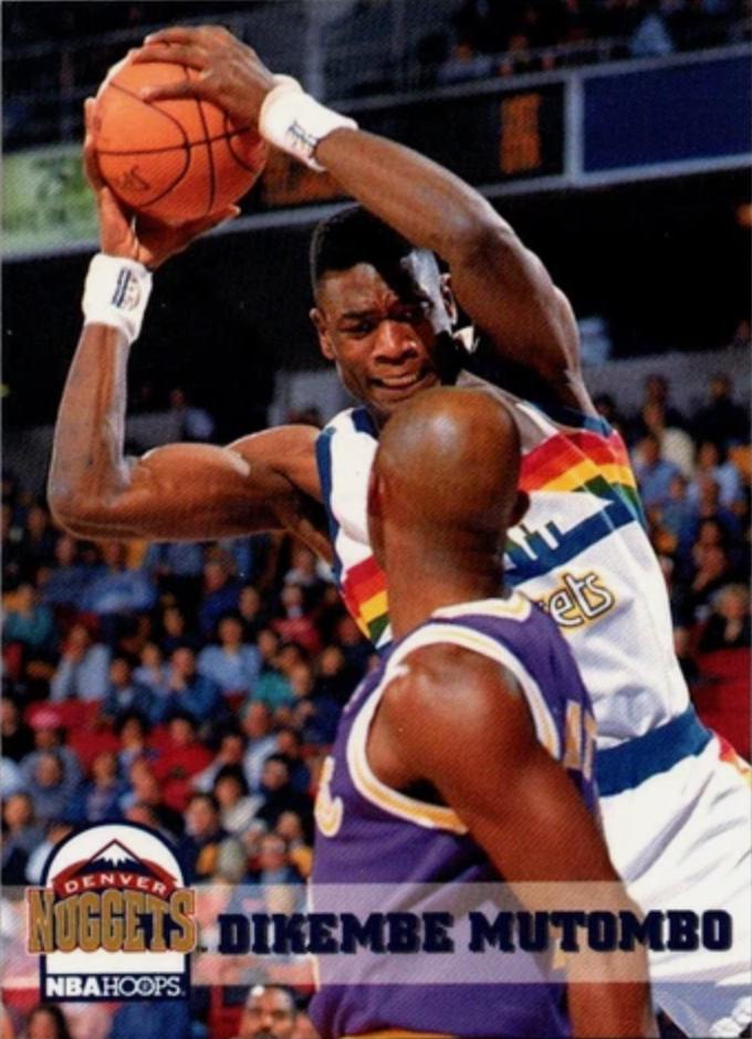 Dikembe Mutombo [5th Anniversary Gold] #56