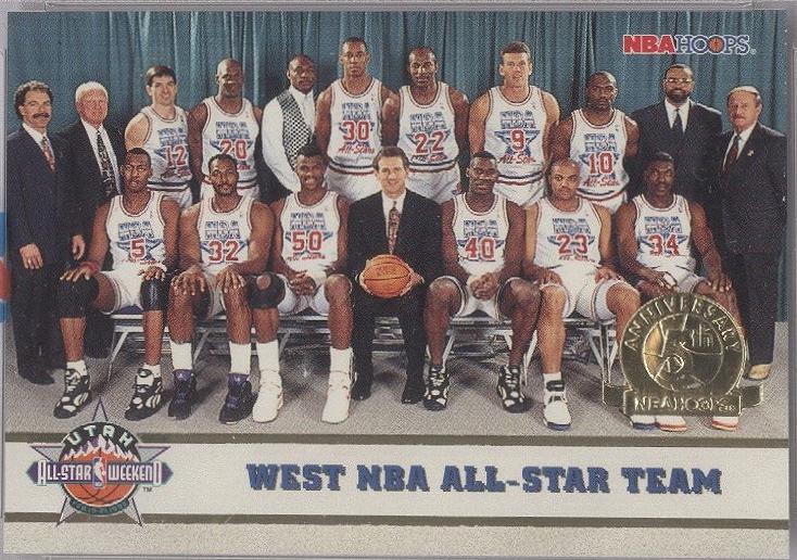 West NBA All-Star Team [5th Anniversary Gold] #282