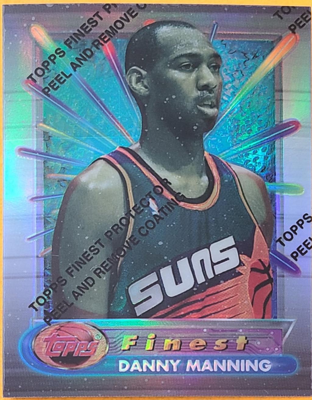 Danny Manning [Refractor with Coating] #190