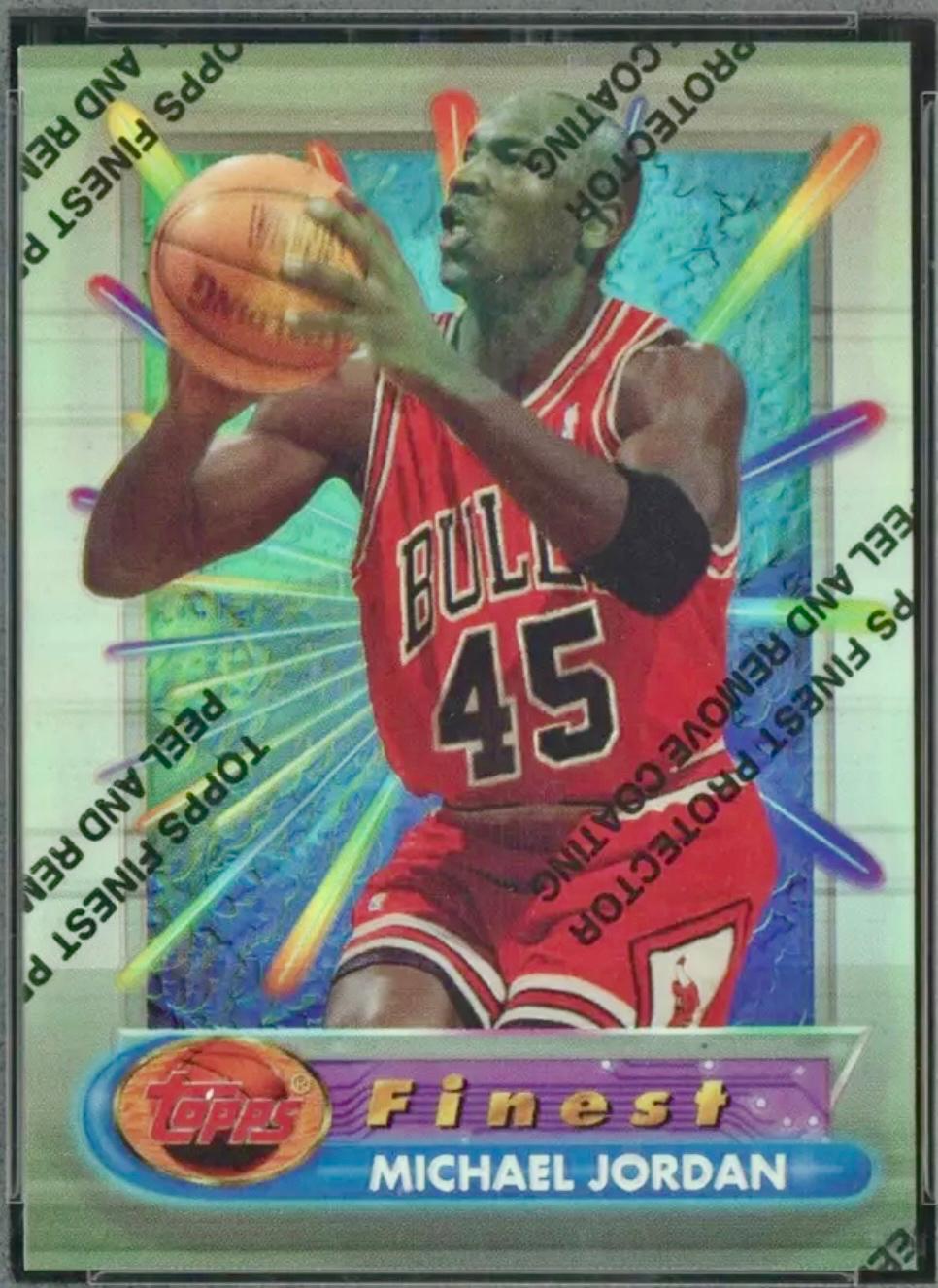 Michael Jordan [Refractor with Coating] #331