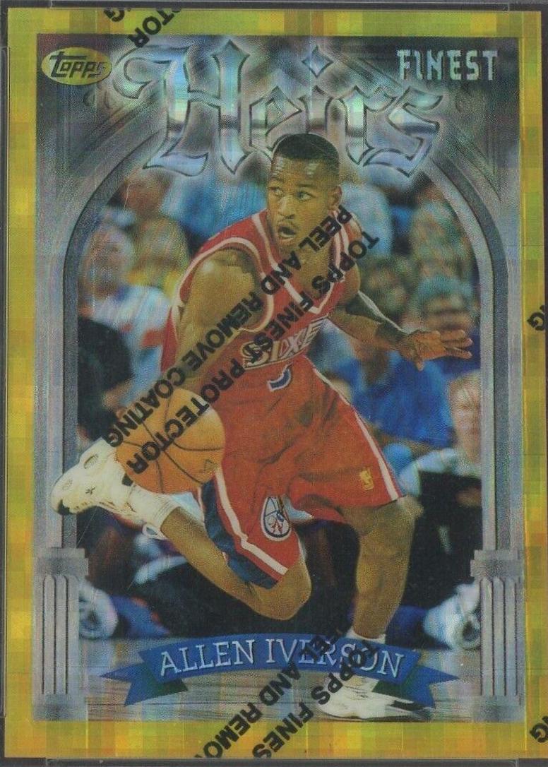 Allen Iverson [Refractor w Coating] #280