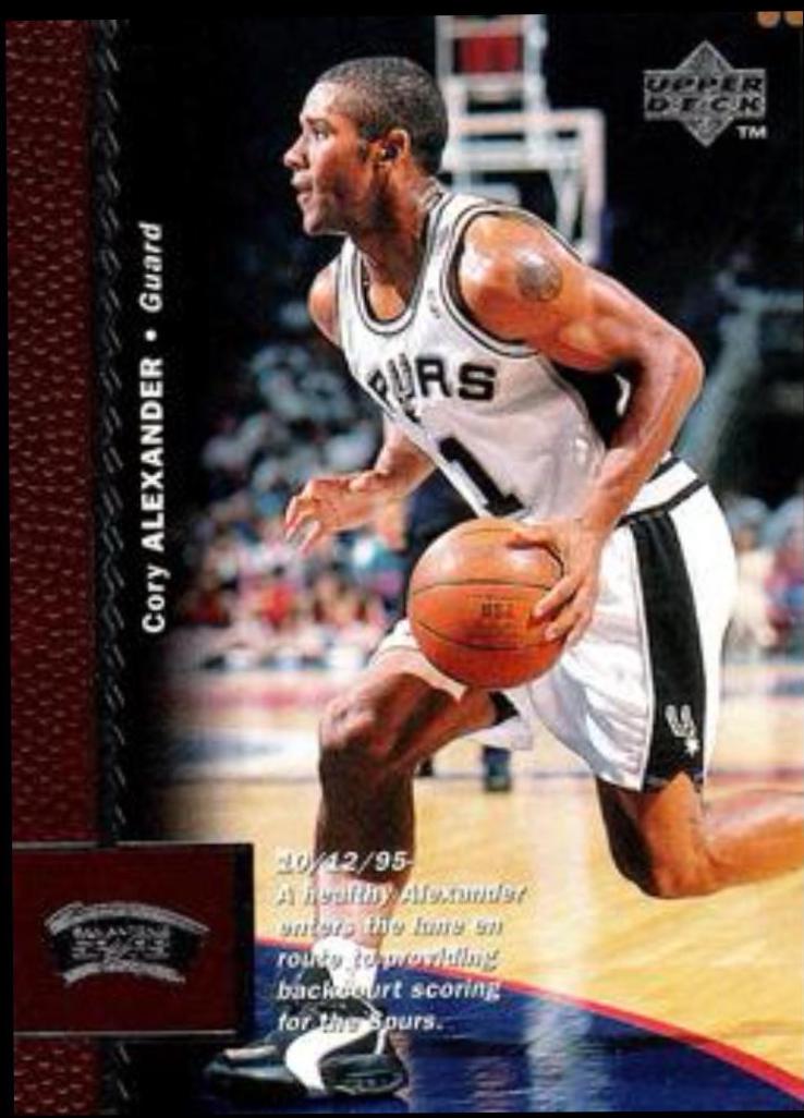 Cory Alexander #292