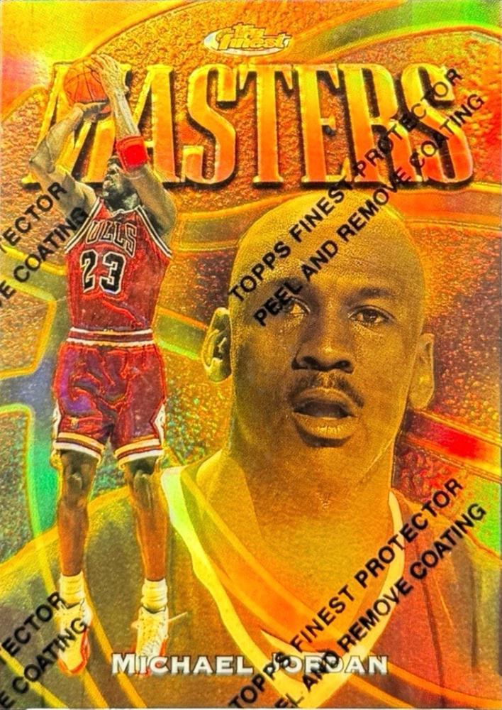 Michael Jordan [Refractor w/ Coating] #154
